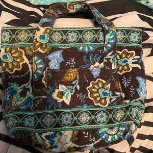 A Java Blue teal Vera Bradley tote
